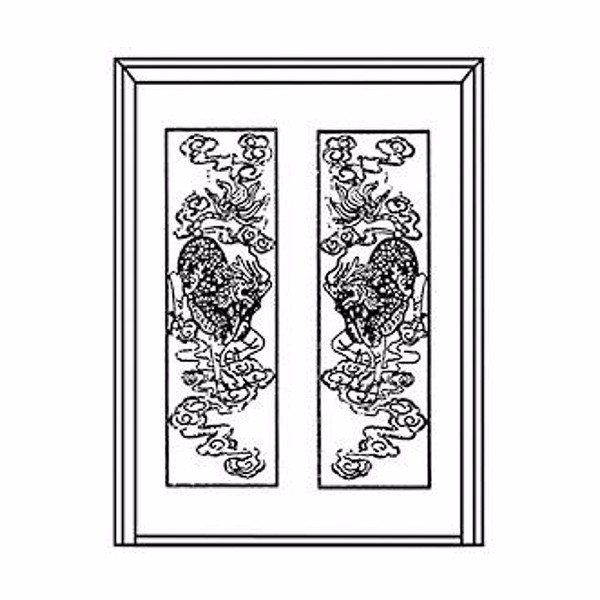门业图片-对开门对开门门面JY-6897A 6897B图片